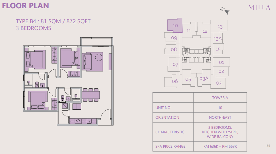 Floor Plan Type B4