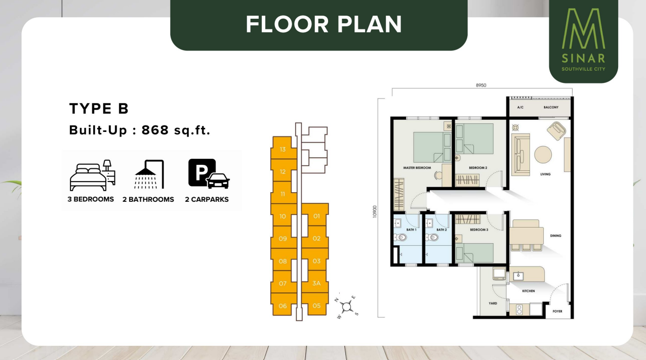 Floor Plan Type B