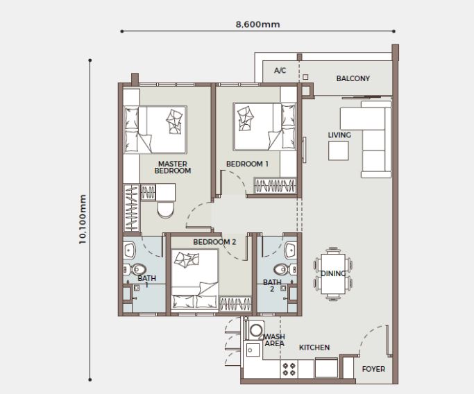 Floor Plan Type C
