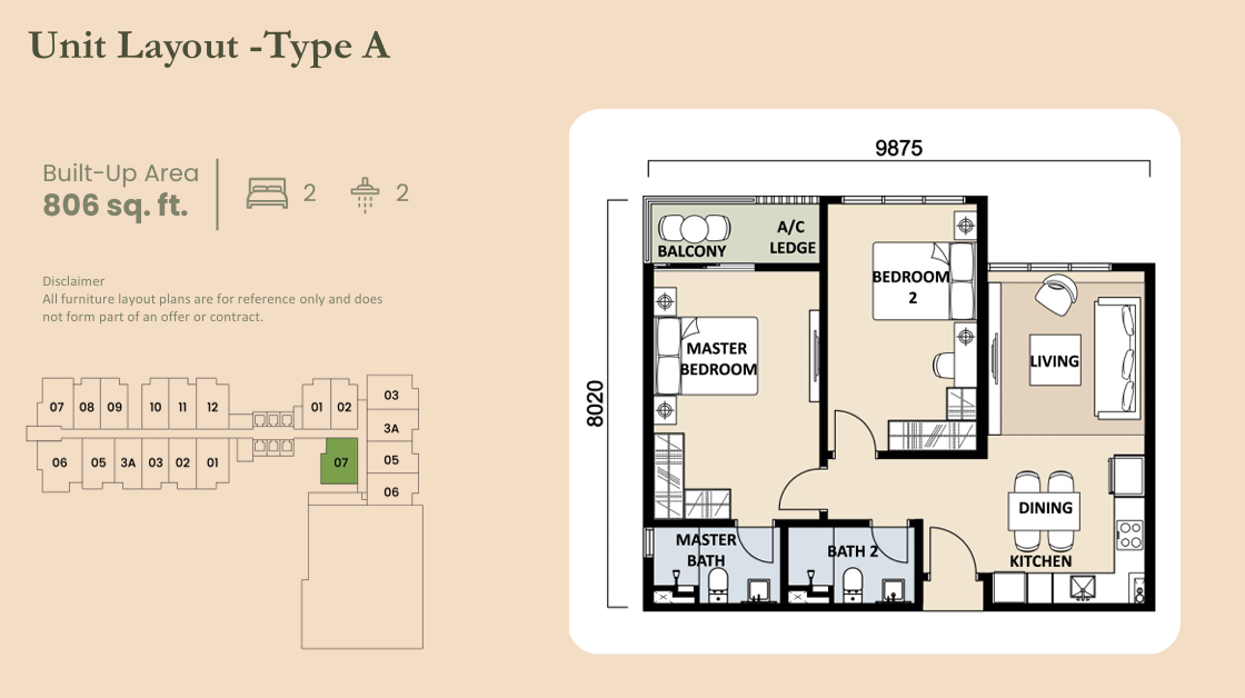 Floor Plan Type A