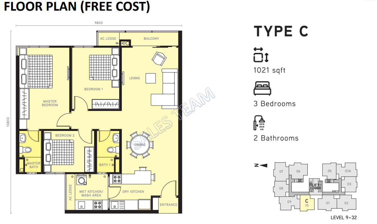 Floor Plan Type C