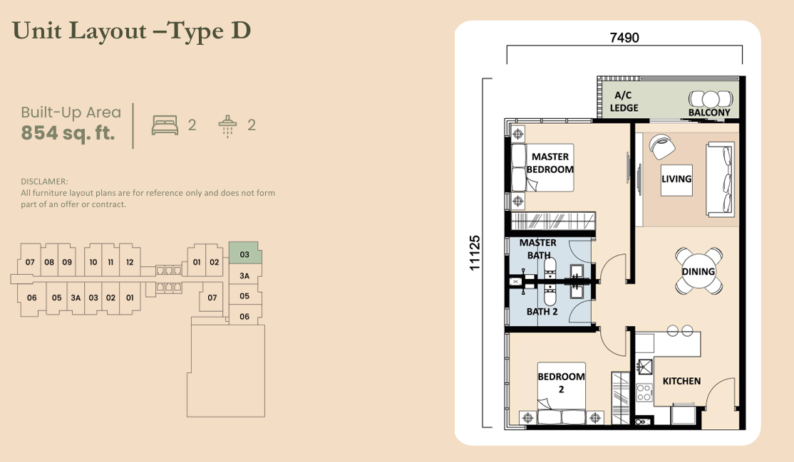 Floor Plan Type D