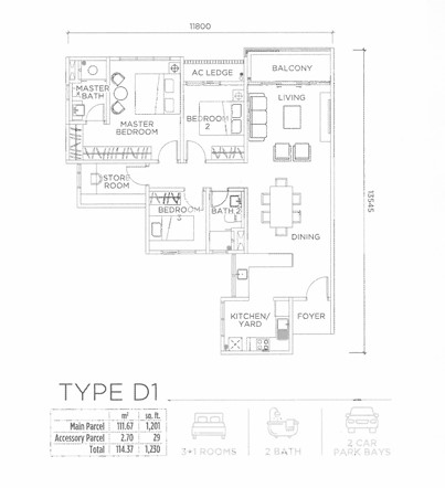 Floor Plan D1