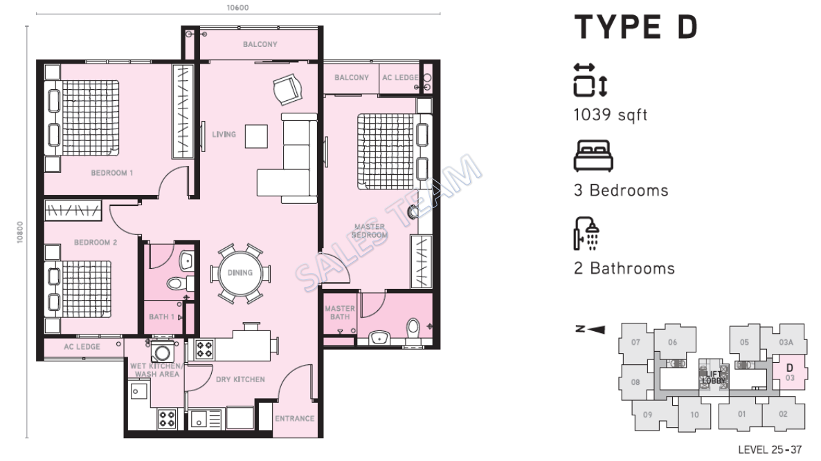 Floor Plan Type D