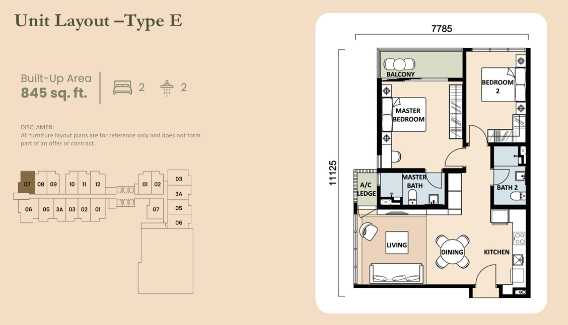 Floor Plan Type E