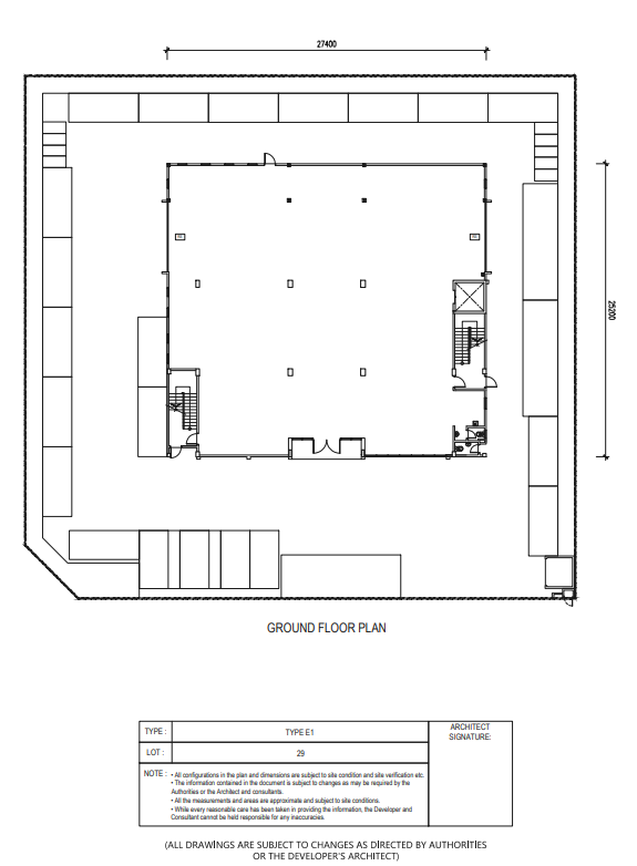 Floor Plan E/E1