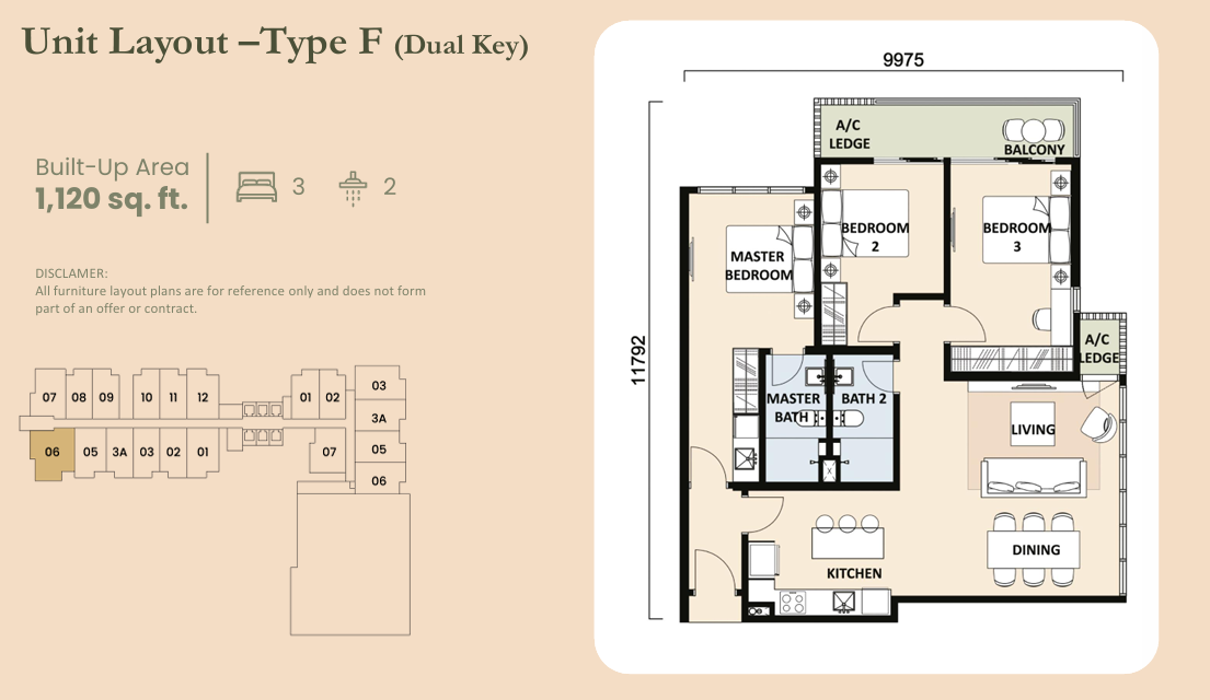 Floor Plan Type F