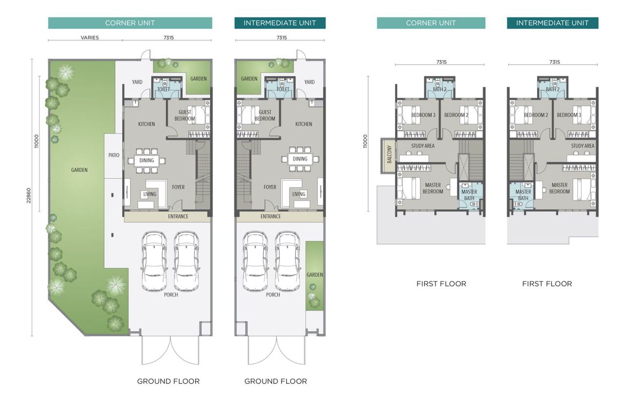 Floor Plan Type A (24 x 75)