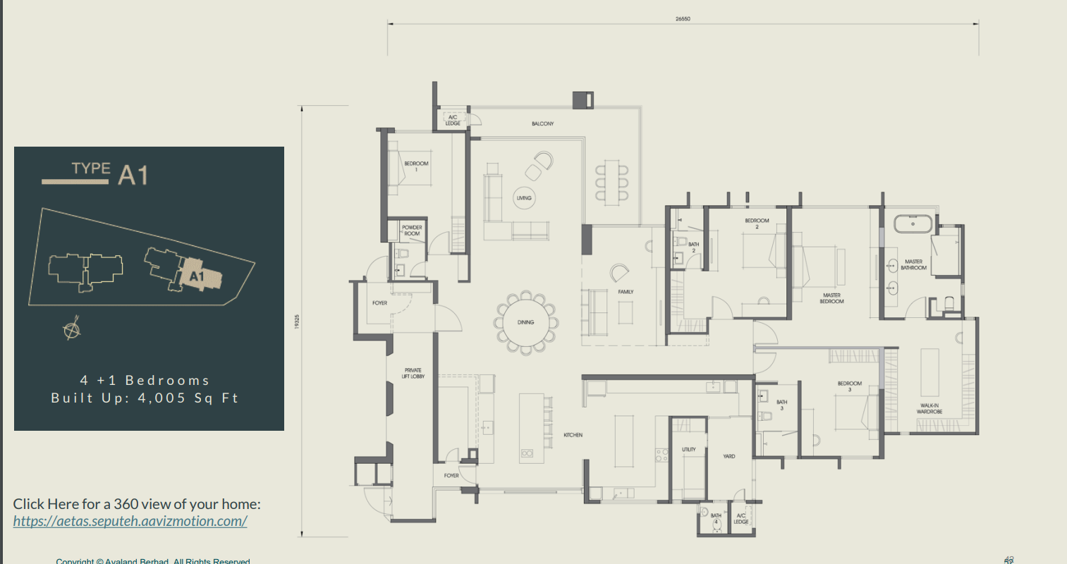 Floor Plan A1