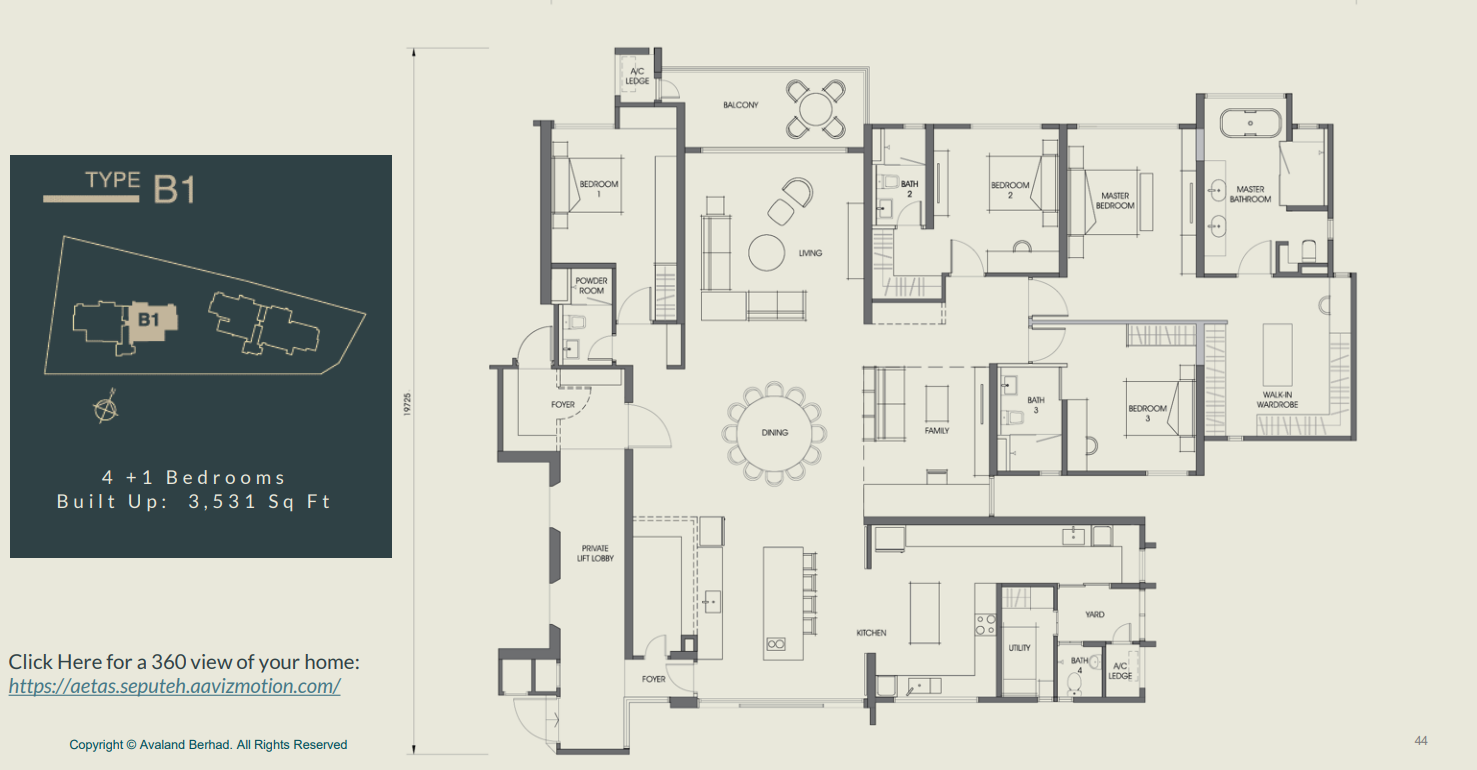 Floor Plan B1